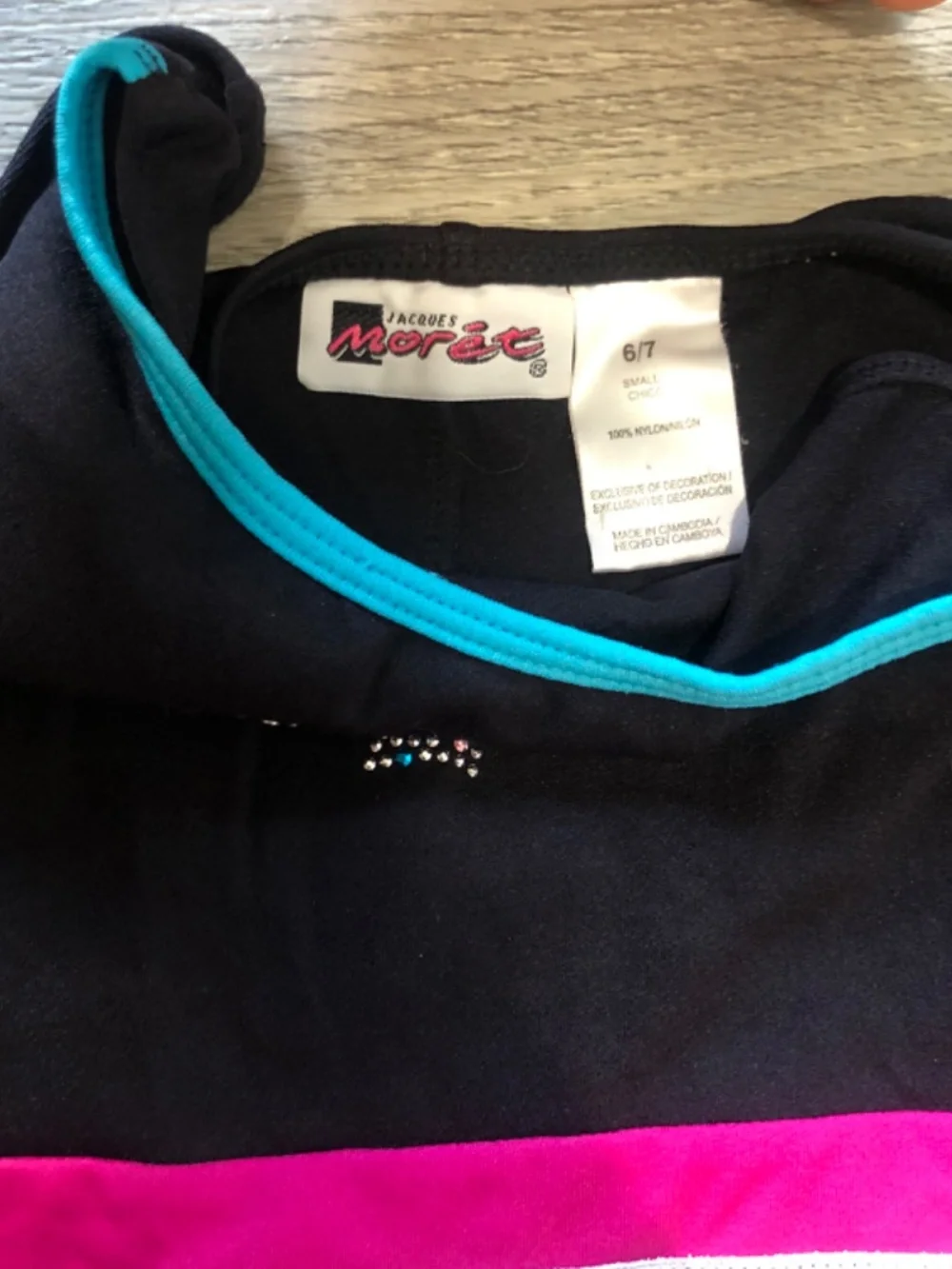Lot Of Five Girls Leotards & Unitard Size 6-7 Gymnastics/Dance